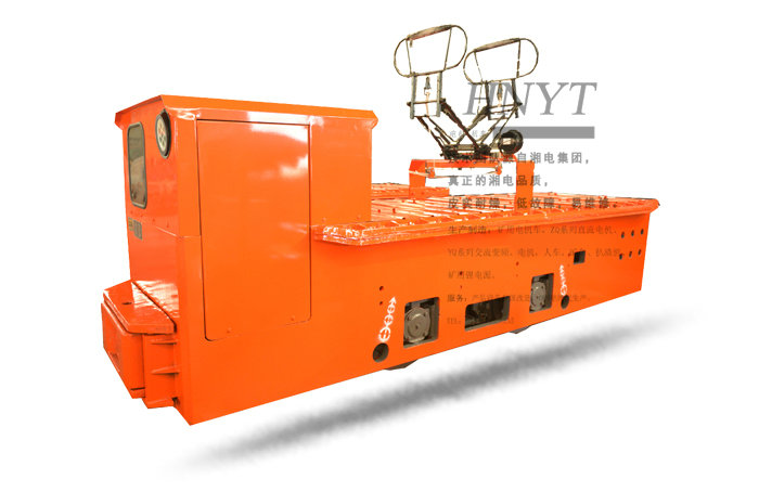 CJY7噸架線式窄軌礦用電機車